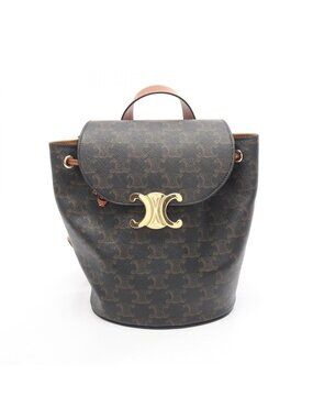 Celine | Bags | Celine Macadam Rucksack Backpack Mini Canvas  display picture 1